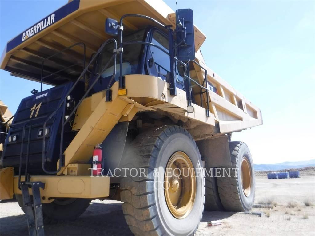 CAT 777F Belden kirma kaya kamyonu