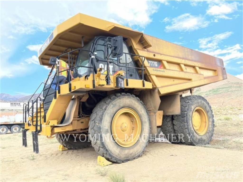 CAT 777G Belden kirma kaya kamyonu