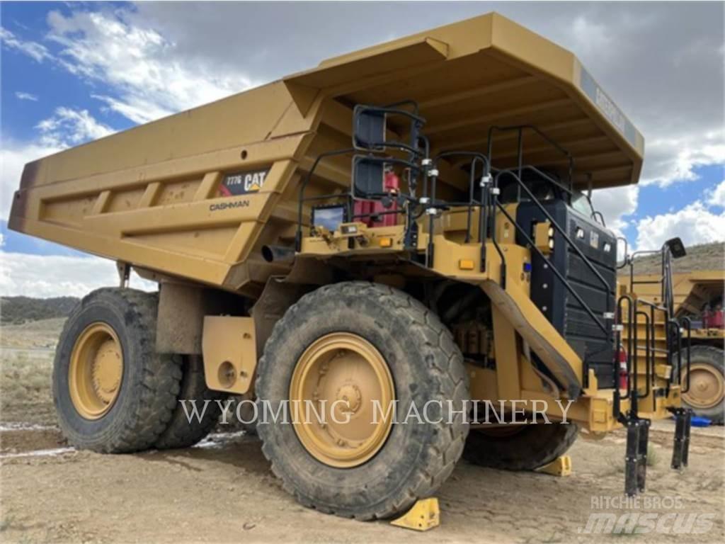 CAT 777G Belden kirma kaya kamyonu