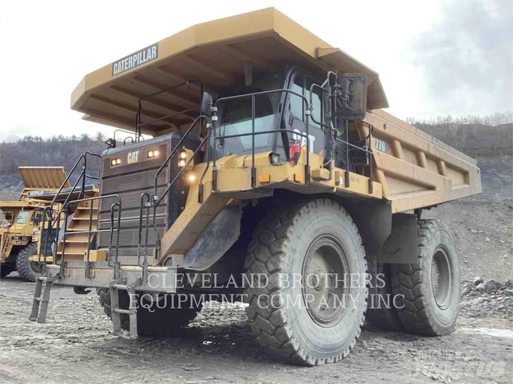 CAT 777G Belden kirma kaya kamyonu