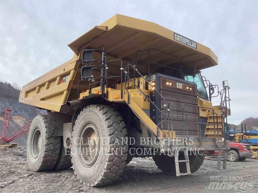 CAT 777G Belden kirma kaya kamyonu
