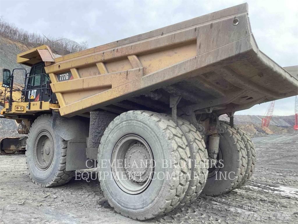 CAT 777G Belden kirma kaya kamyonu