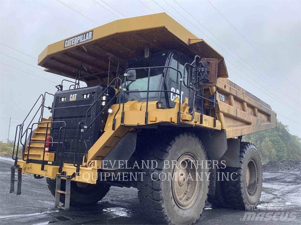 CAT 777G Belden kirma kaya kamyonu