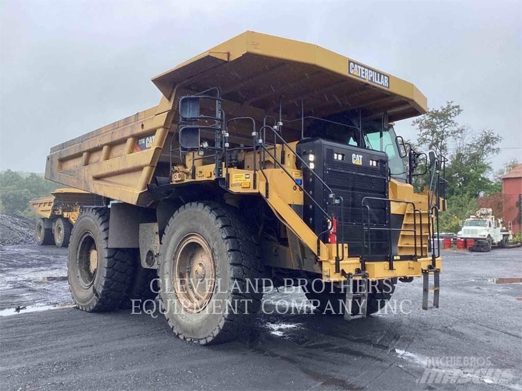 CAT 777G Belden kirma kaya kamyonu