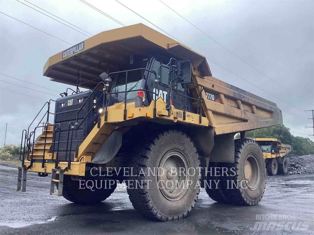 CAT 777G Belden kirma kaya kamyonu