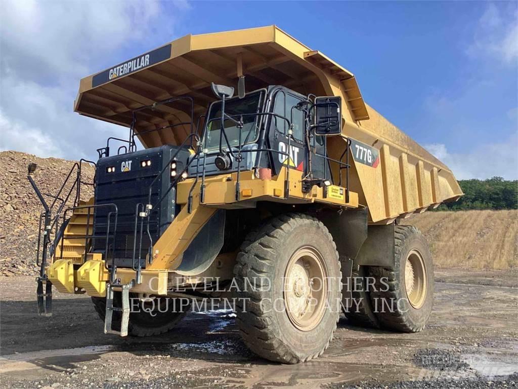 CAT 777G Belden kirma kaya kamyonu