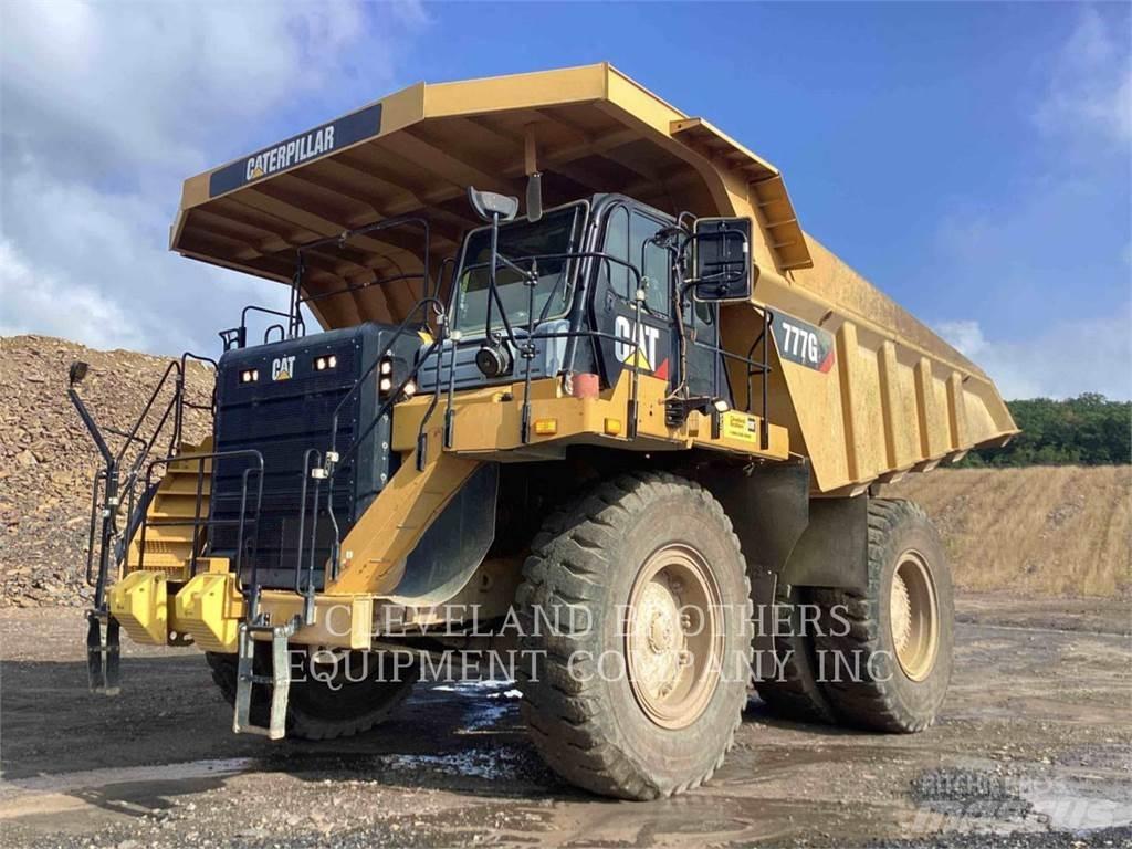 CAT 777G Belden kirma kaya kamyonu