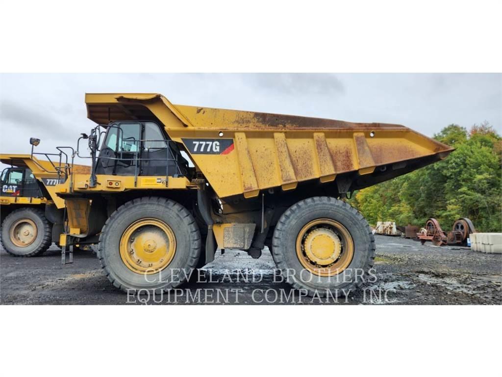 CAT 777G Belden kirma kaya kamyonu