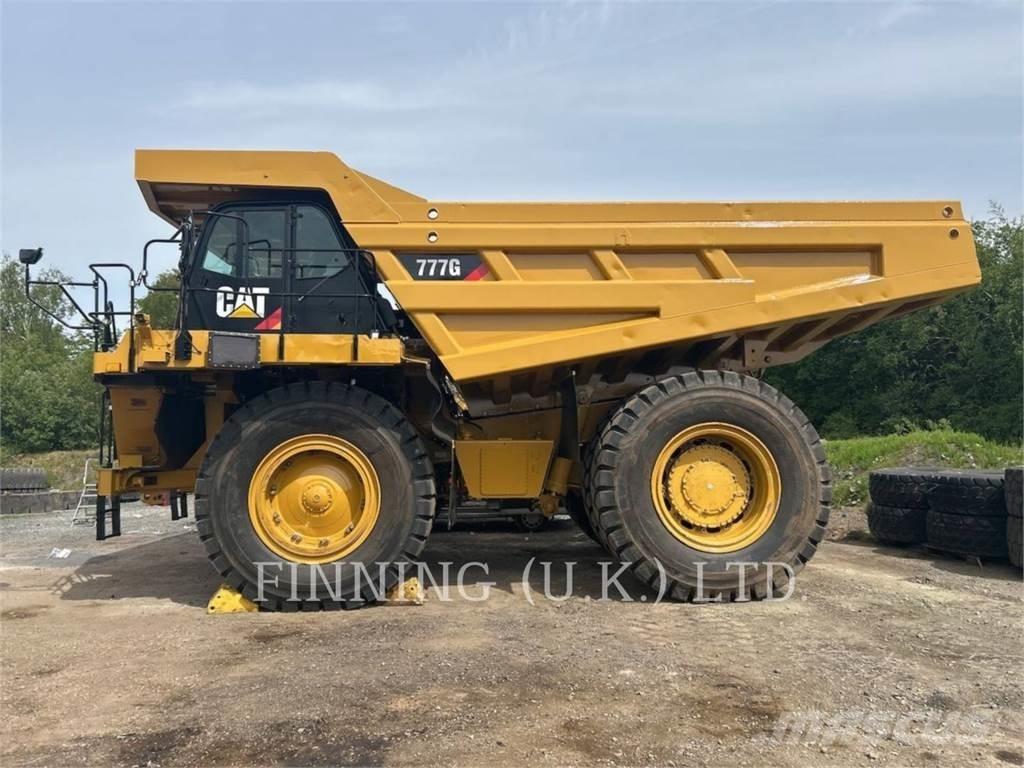 CAT 777G Belden kirma kaya kamyonu