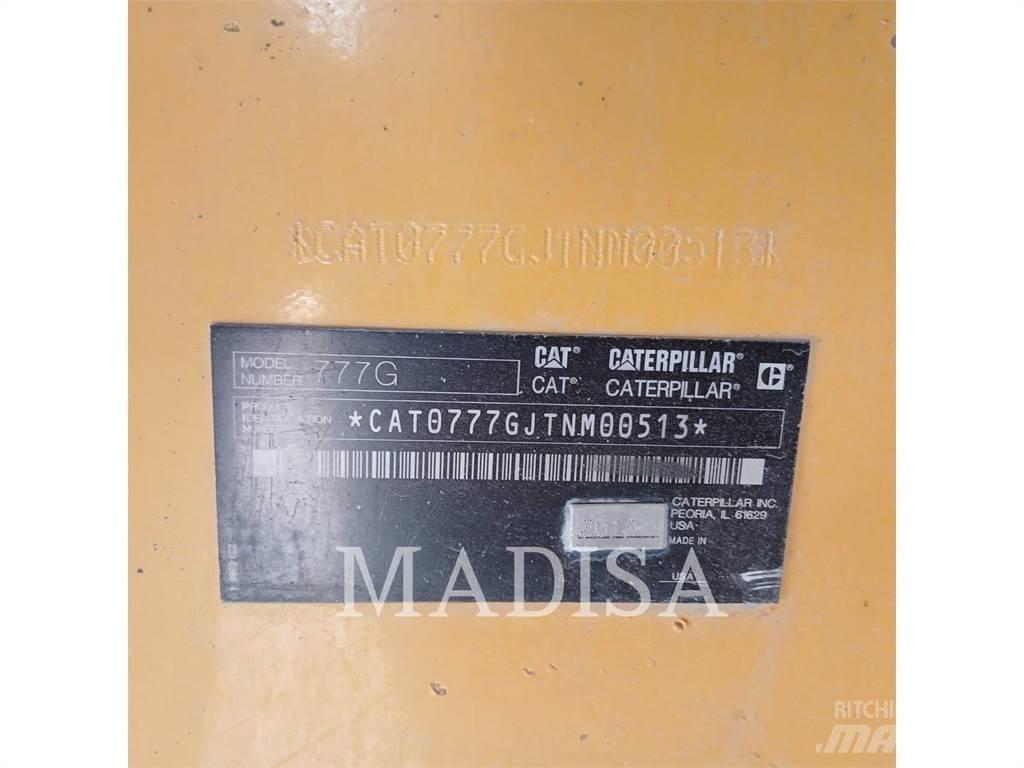 CAT 777GLRC Belden kirma kaya kamyonu