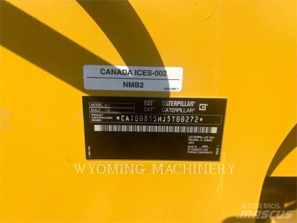 CAT 815 Zemin sıkıştırma makineleri