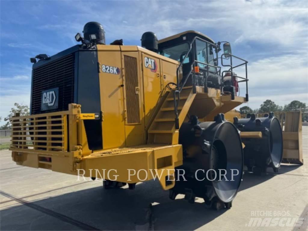 CAT 826K Zemin sıkıştırma makineleri