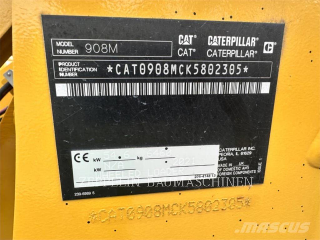 CAT 908M Tekerlekli yükleyiciler