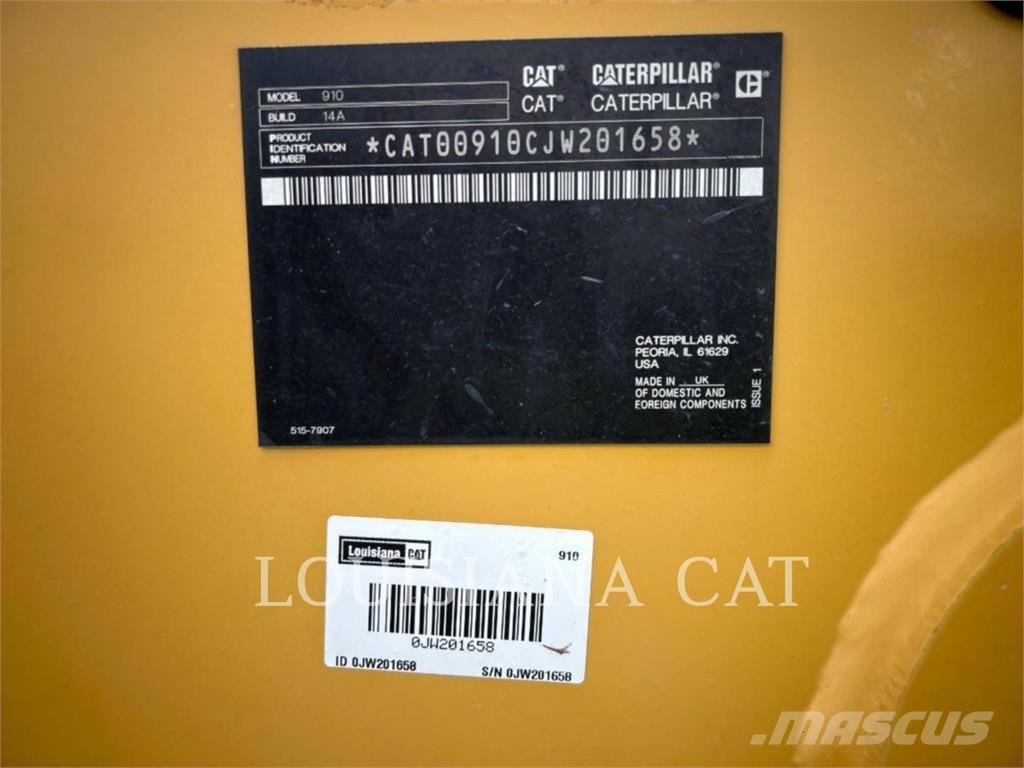 CAT 910 Tekerlekli yükleyiciler