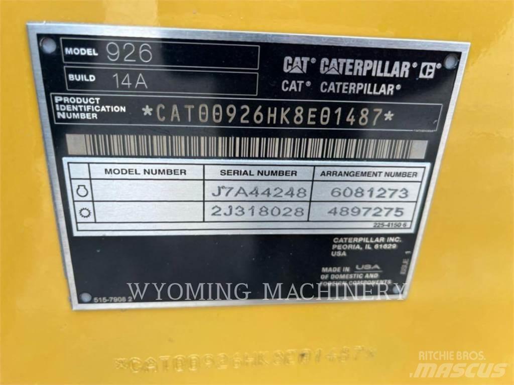 CAT 926 Tekerlekli yükleyiciler