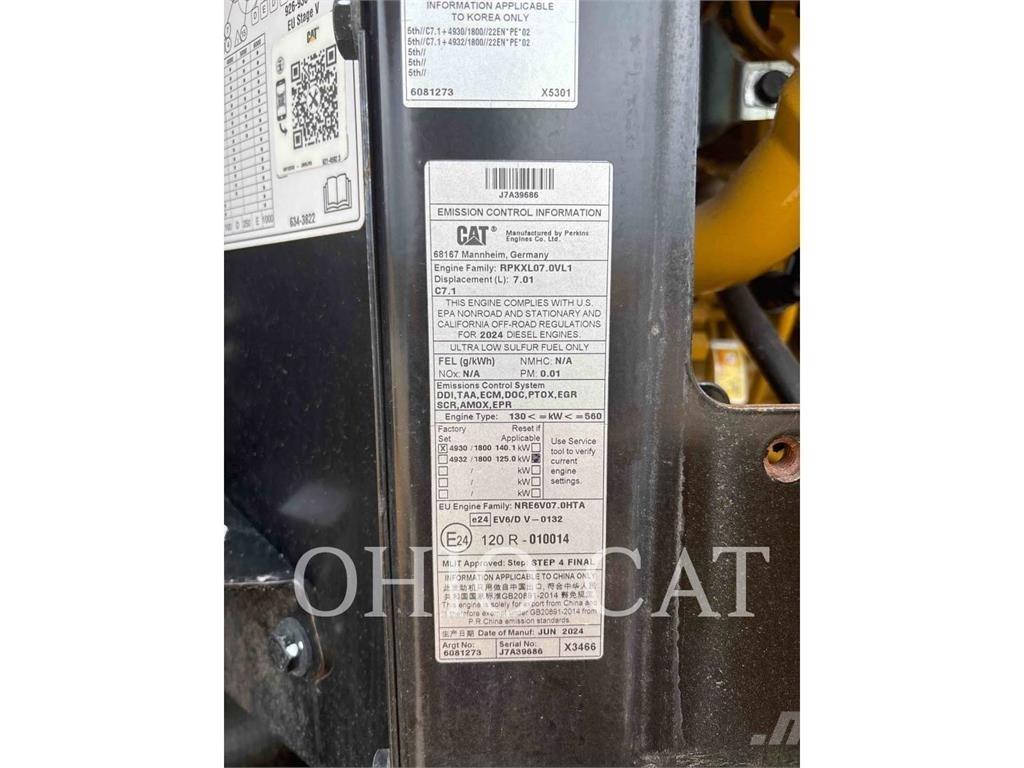 CAT 92614 Tekerlekli yükleyiciler
