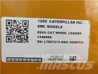 CAT 926M Tekerlekli yükleyiciler
