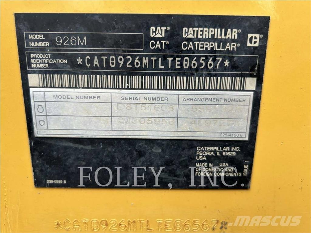 CAT 926M Tekerlekli yükleyiciler
