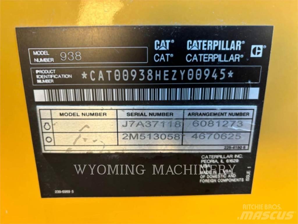 CAT 938 Tekerlekli yükleyiciler