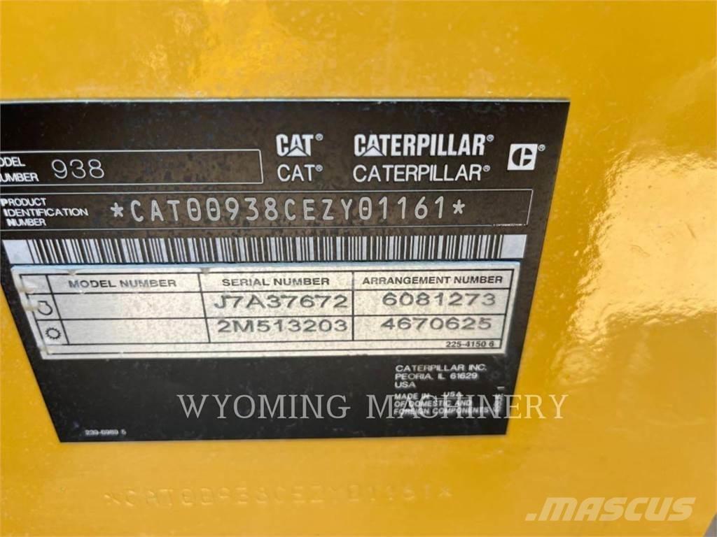 CAT 938 Tekerlekli yükleyiciler