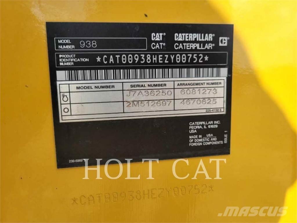 CAT 938 QC Tekerlekli yükleyiciler