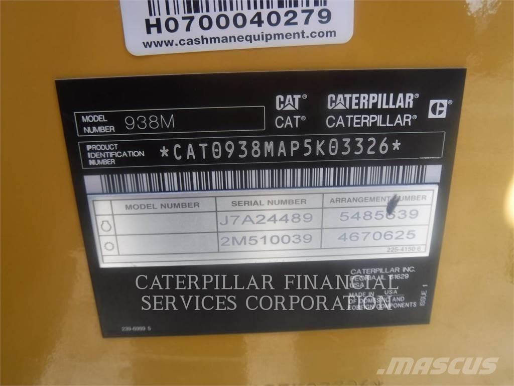 CAT 938M Tekerlekli yükleyiciler