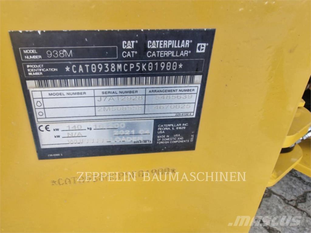 CAT 938M Tekerlekli yükleyiciler