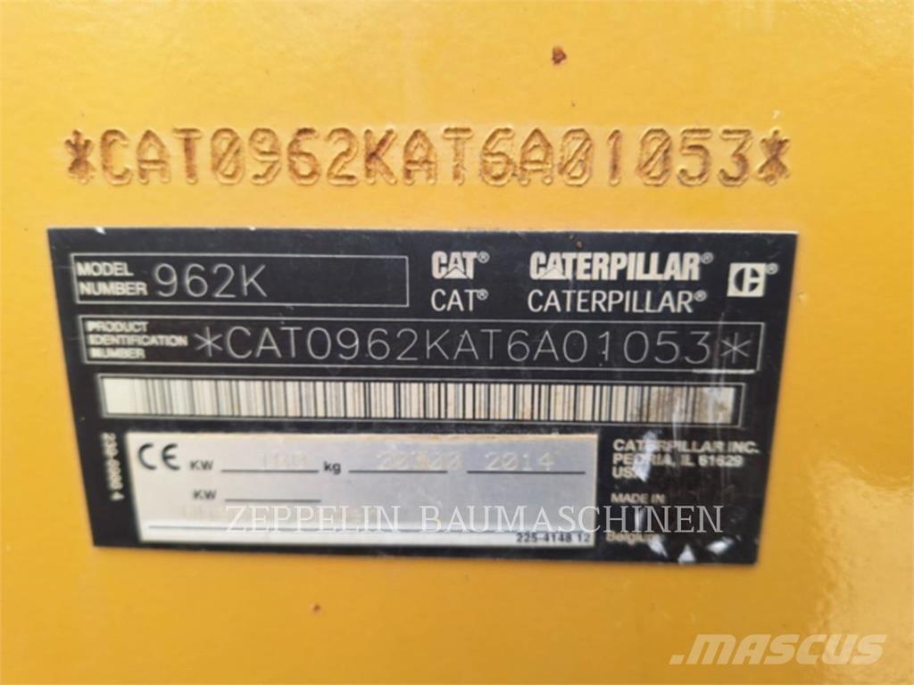 CAT 962K Tekerlekli yükleyiciler