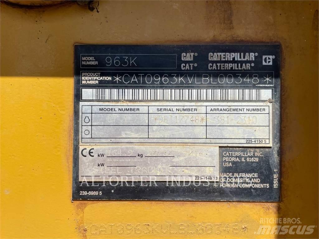 CAT 963K Paletli yükleyiciler