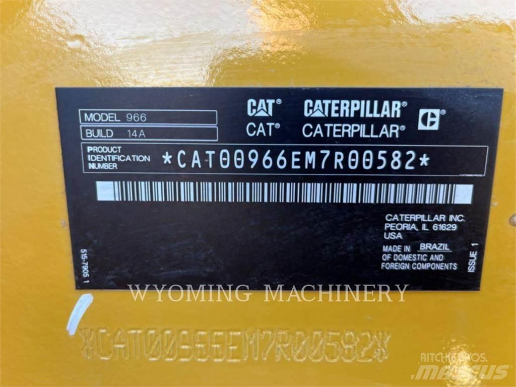CAT 966 Tekerlekli yükleyiciler