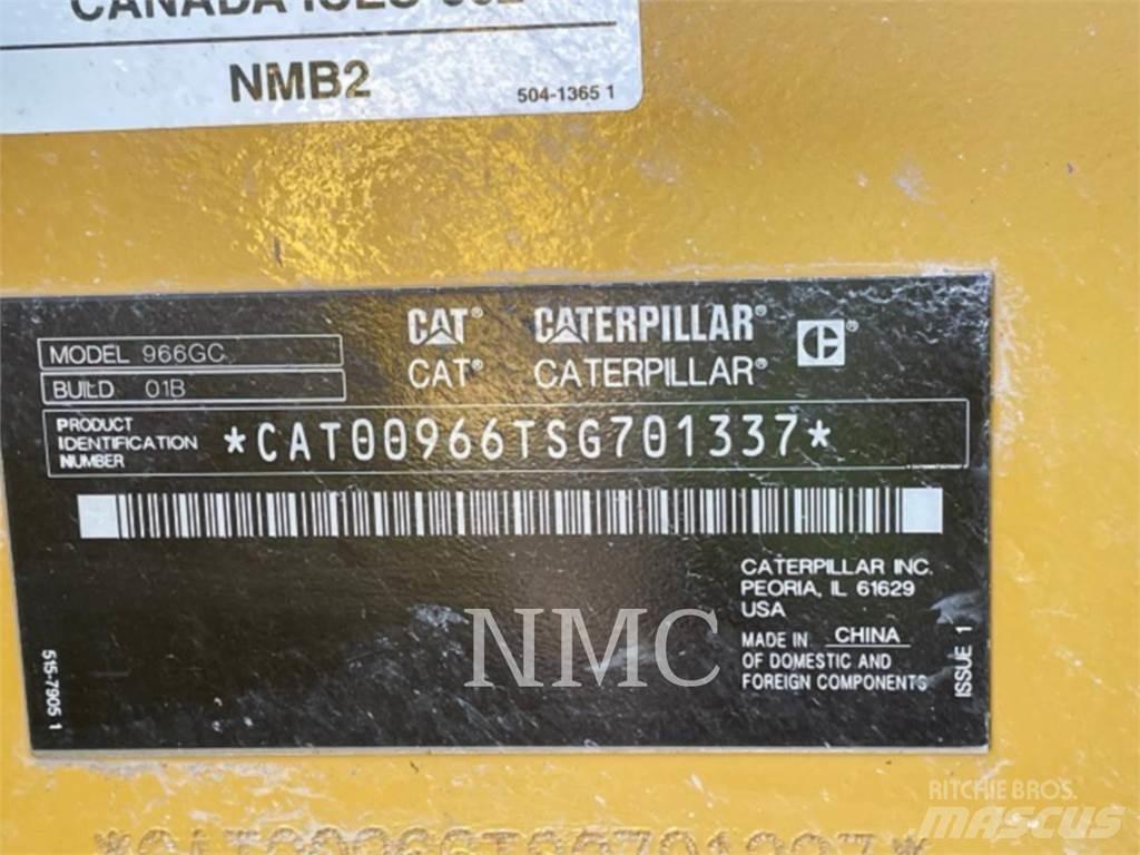 CAT 966 Tekerlekli yükleyiciler