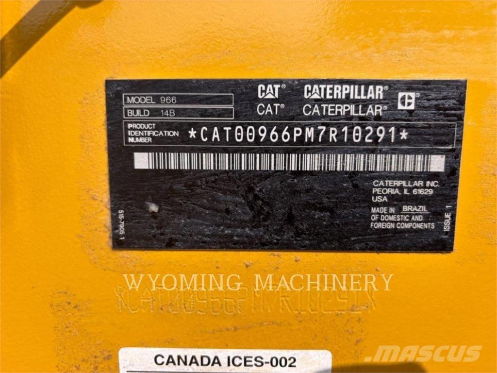 CAT 966 Tekerlekli yükleyiciler