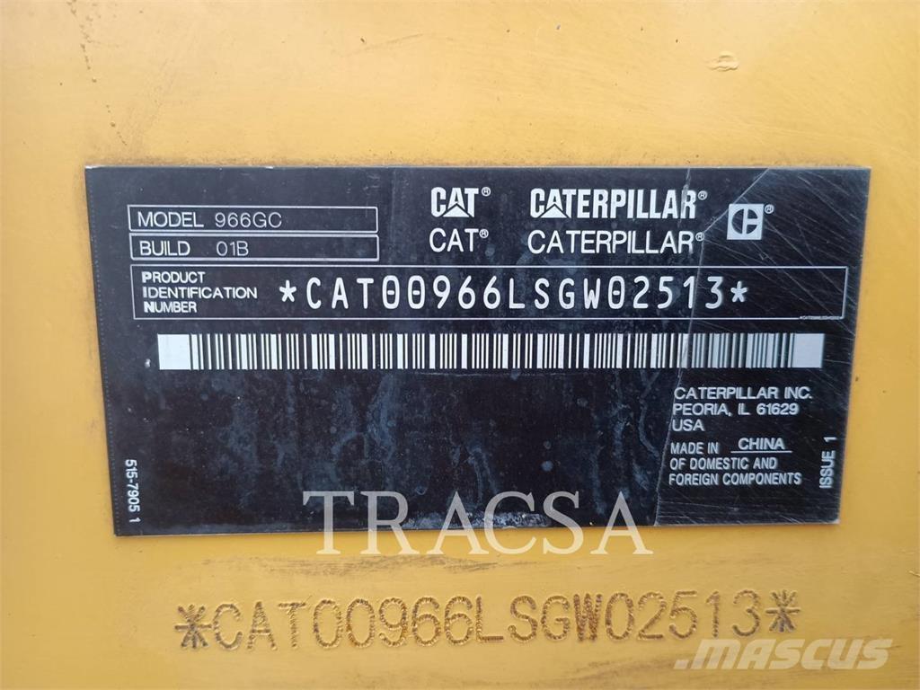 CAT 966GC Tekerlekli yükleyiciler