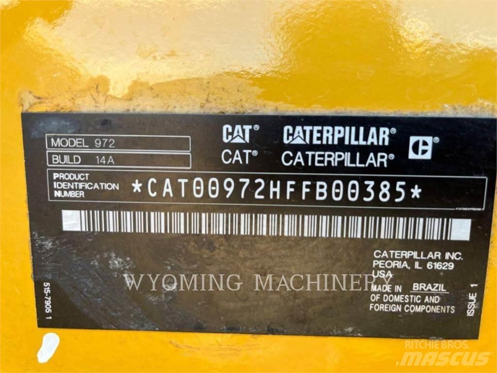 CAT 972 Tekerlekli yükleyiciler