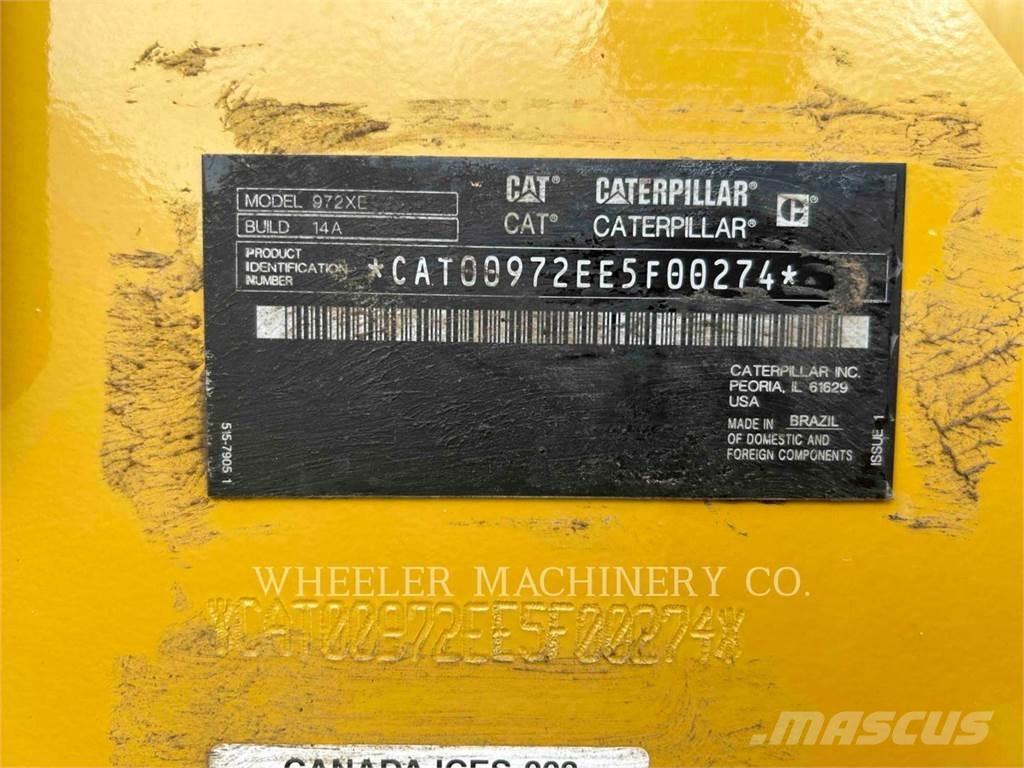 CAT 972 XE QC Tekerlekli yükleyiciler