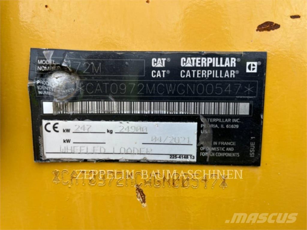 CAT 972M Tekerlekli yükleyiciler