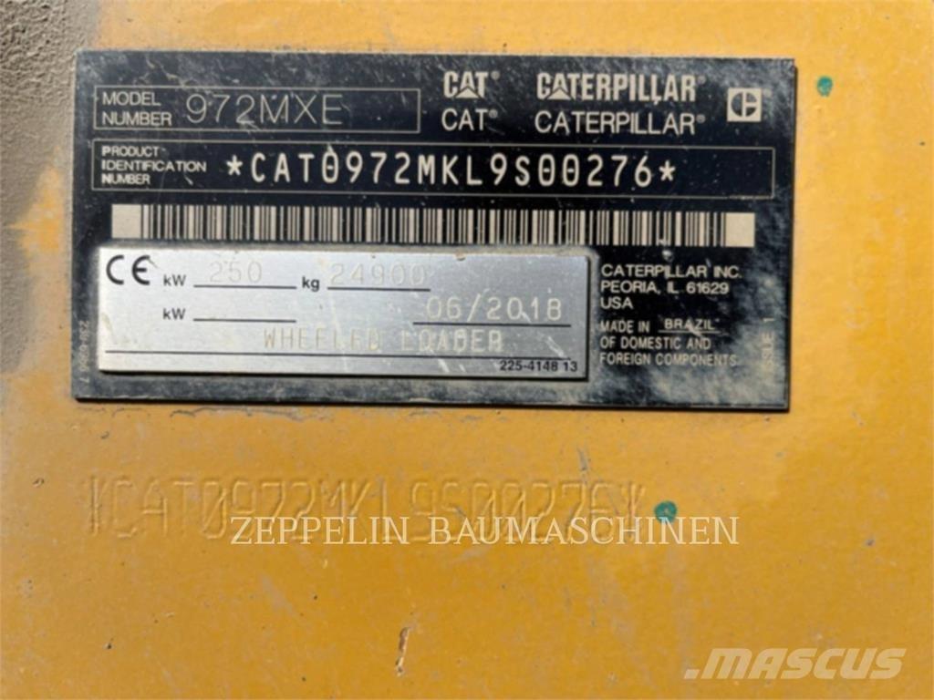 CAT 972MXE Tekerlekli yükleyiciler