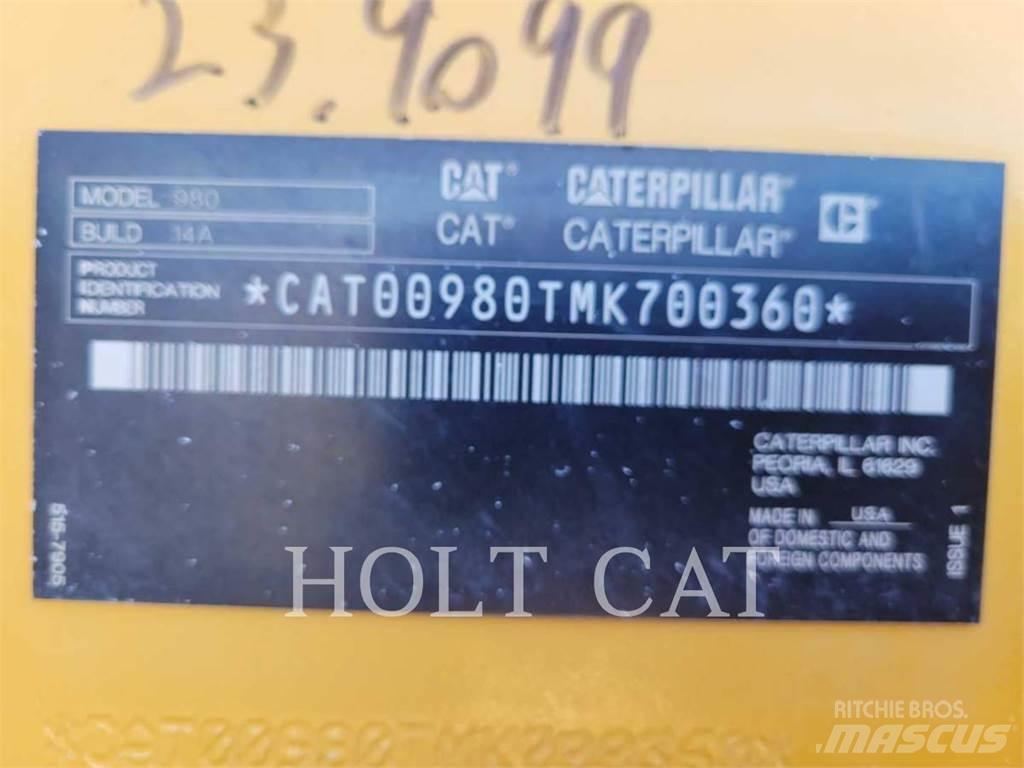CAT 980 Tekerlekli yükleyiciler
