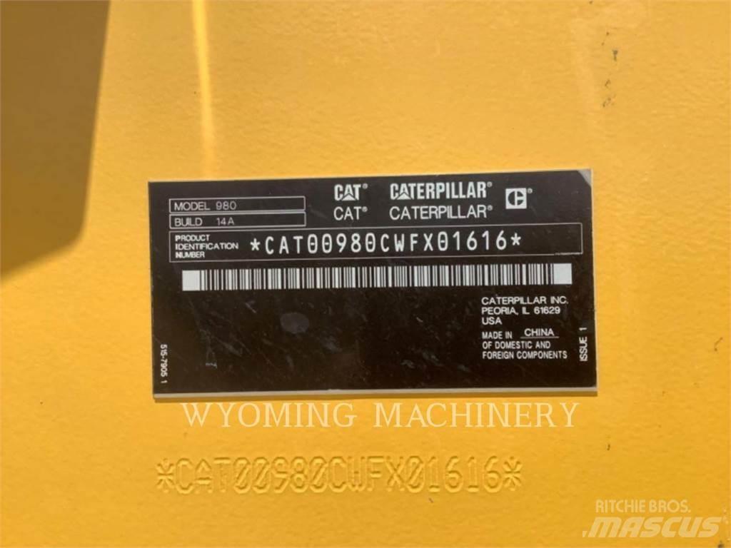 CAT 980 Tekerlekli yükleyiciler