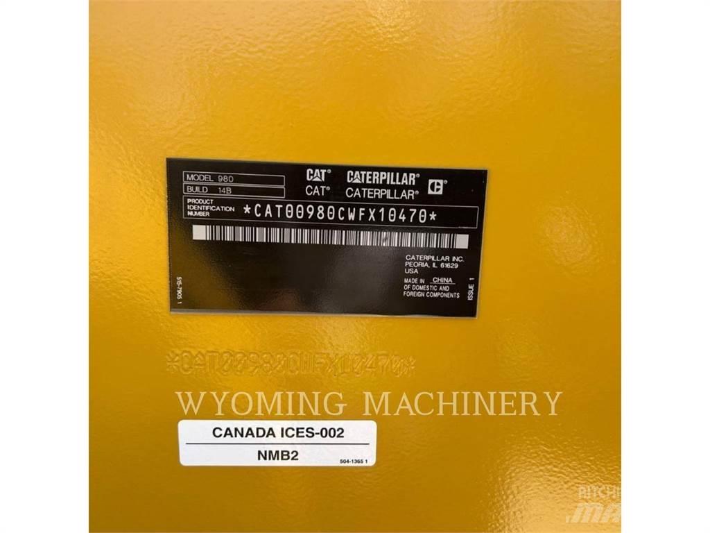 CAT 980 Tekerlekli yükleyiciler
