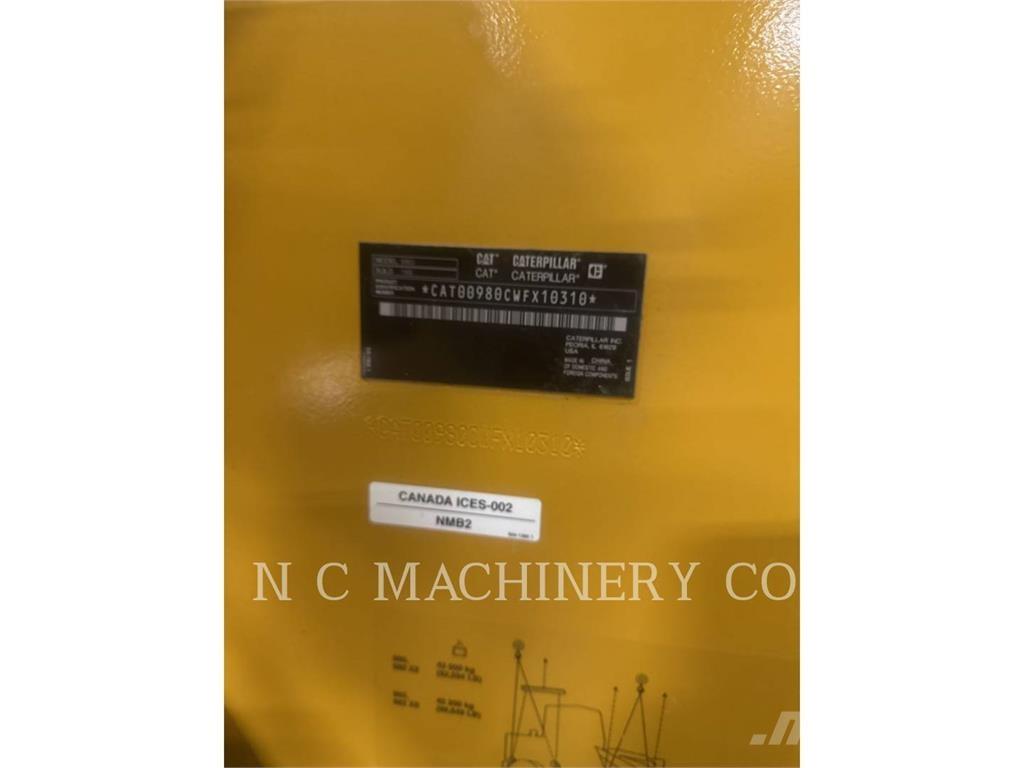 CAT 980 Tekerlekli yükleyiciler