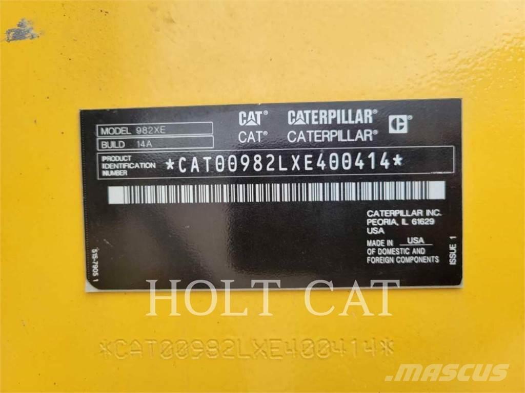 CAT 982 XE Tekerlekli yükleyiciler