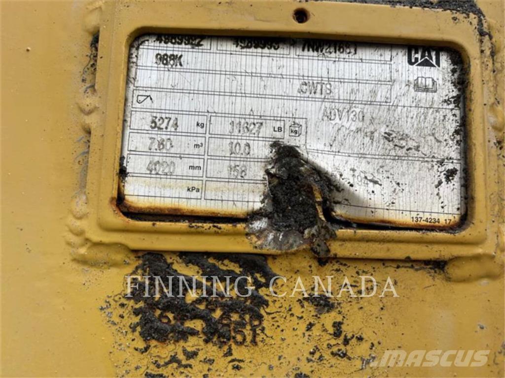 CAT 988K Tekerlekli yükleyiciler