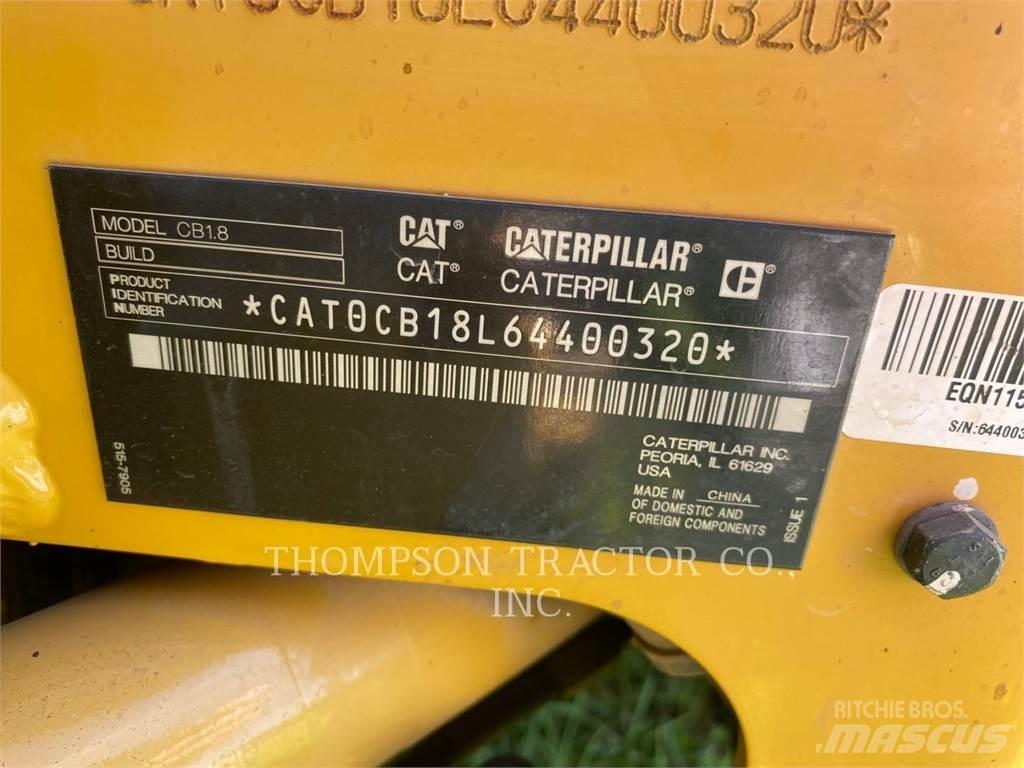 CAT CB 1.8 Çift tamburlu silindirler