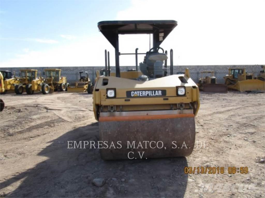 CAT CB-534D Çift tamburlu silindirler