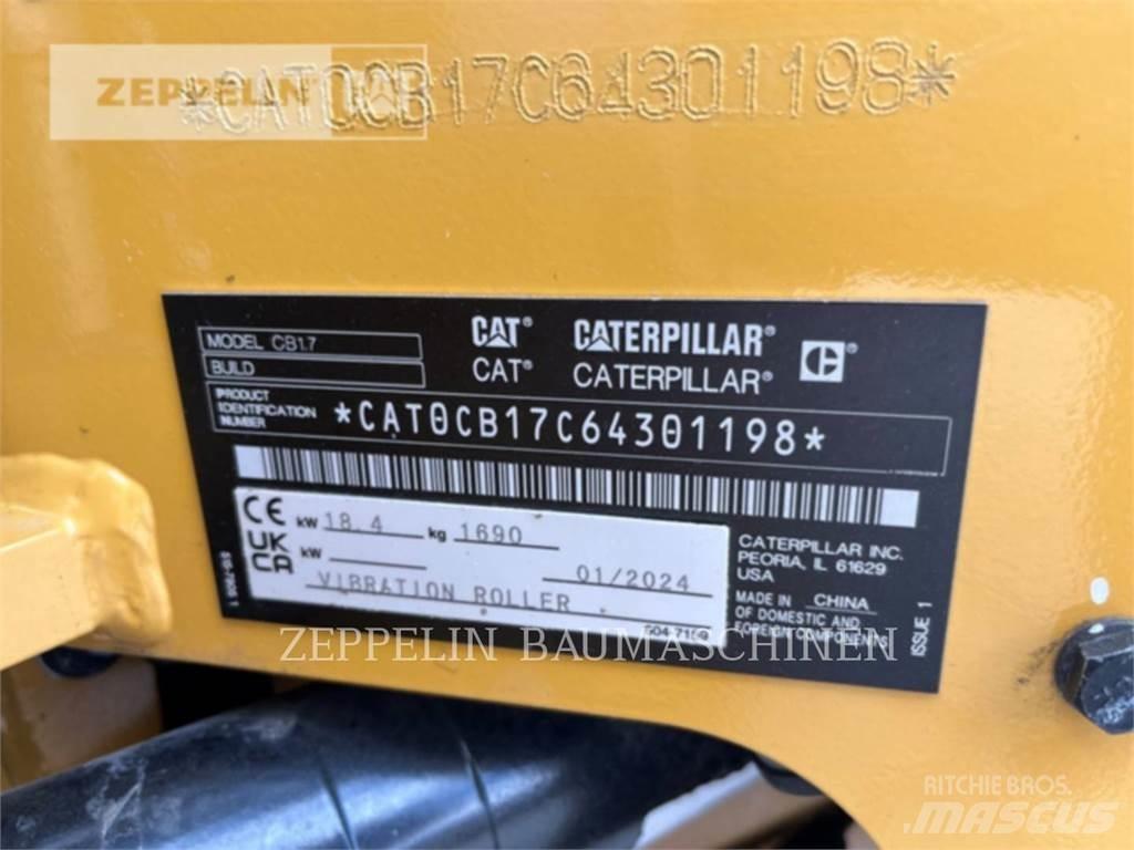 CAT CB1.7 Zemin sıkıştırma makineleri