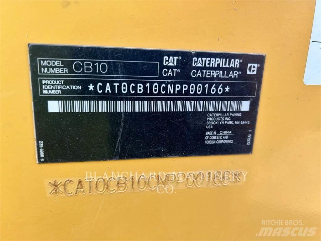 CAT CB10 Çift tamburlu silindirler
