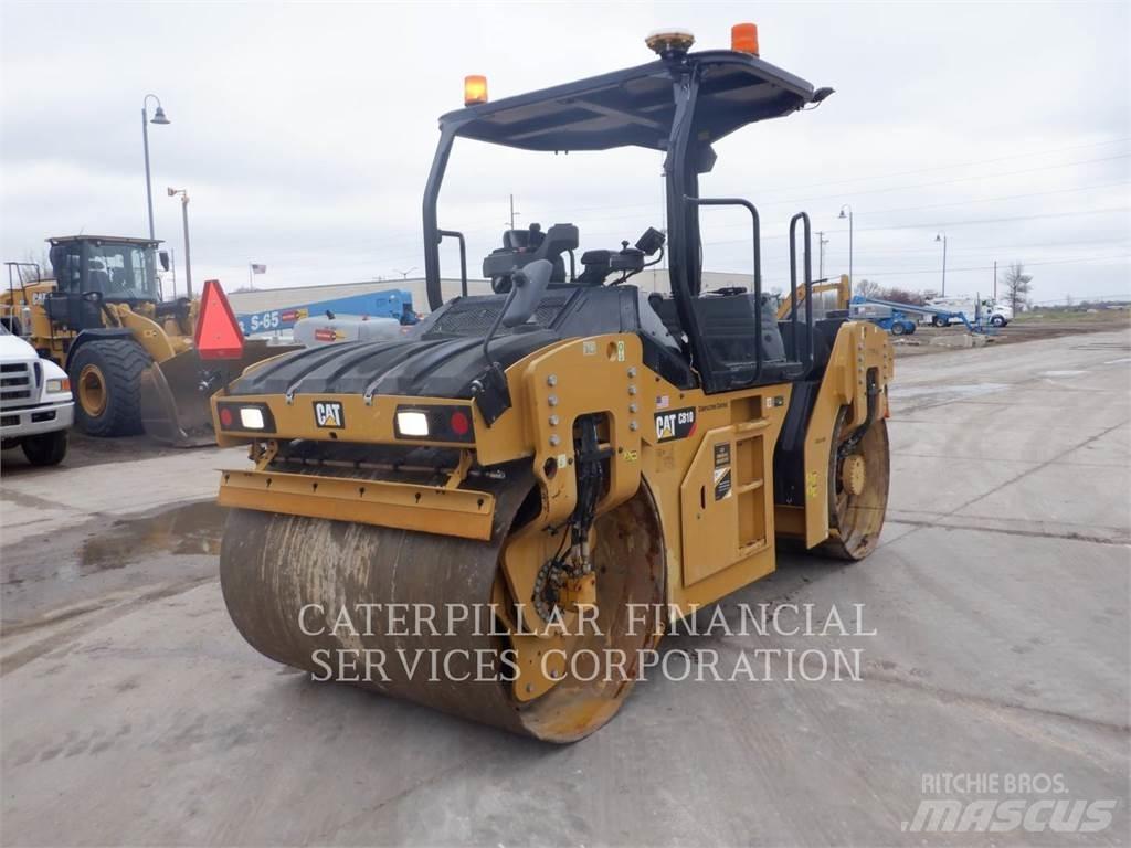 CAT CB10 Çift tamburlu silindirler