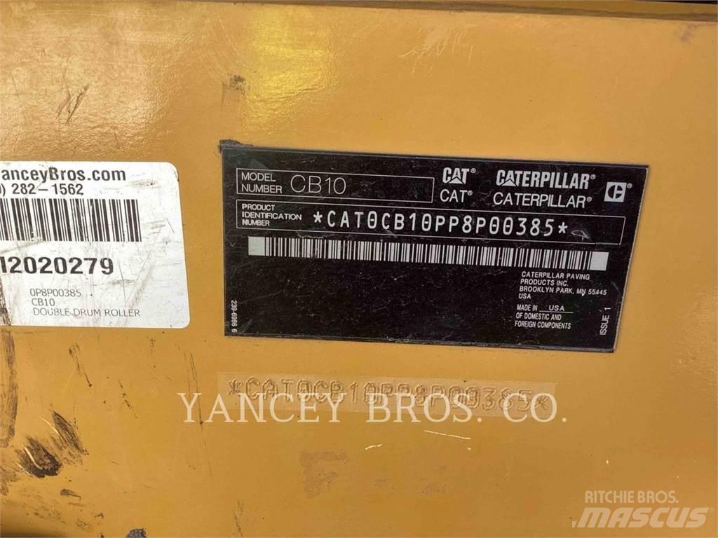 CAT CB10 Çift tamburlu silindirler