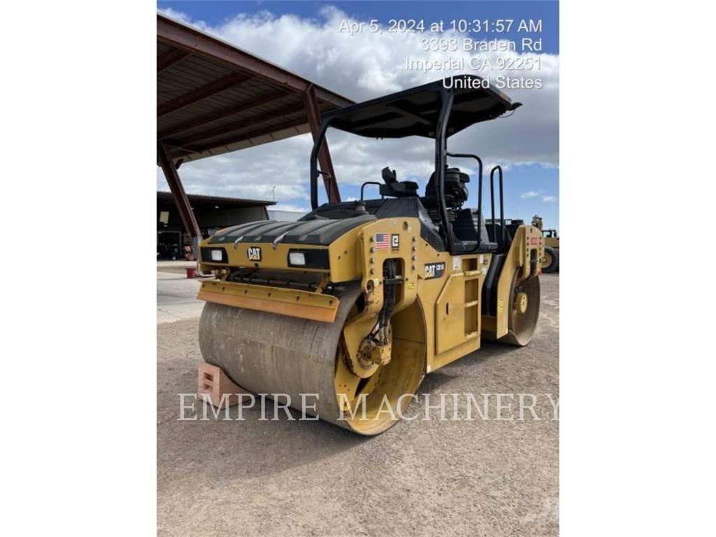 CAT CB10 Çift tamburlu silindirler